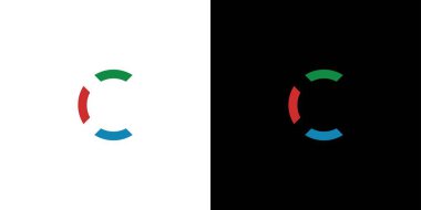 Modern and unique C logo design 