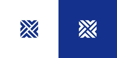 Modern ve benzersiz F logosu tasarımı 