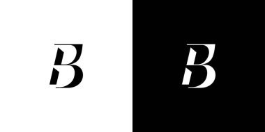 Modern and elegant B  logo design 