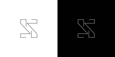 Modern and unique  S  logo design 