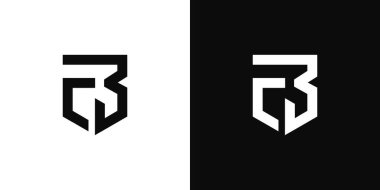 Güçlü ve modern EB Kalkan logosu tasarımı