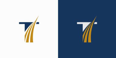  Modern ve profesyonel T danışmanlık logosu tasarımı