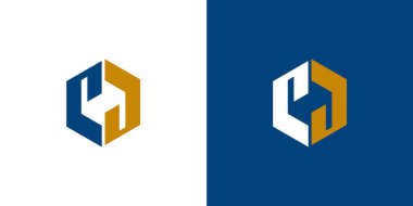 Modern ve havalı harf PD baş harfleri logo tasarımı