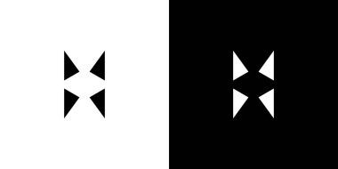 Eşsiz ve güçlü H harfi baş harfleri logo tasarımı