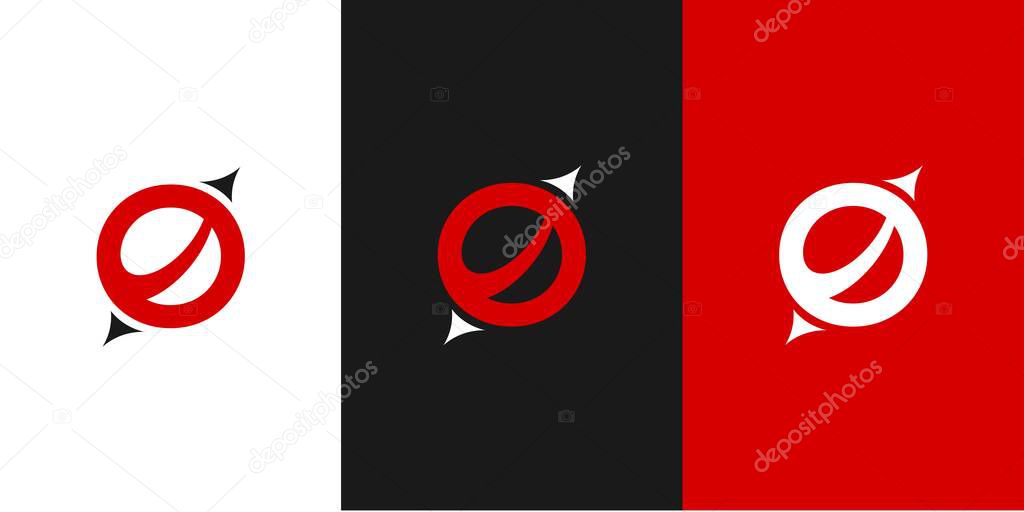 Modern and professional letter O initials logo design