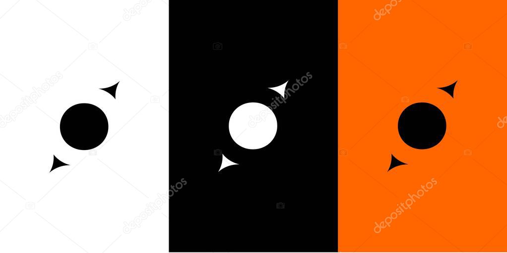 Modern and strong letter O initials logo design