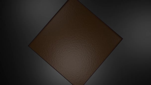 Chokladkakor Som Kommer Smält Choklad — Stockvideo