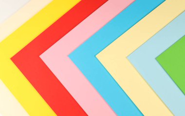 Renkli kağıt deseni, renk çizgileri