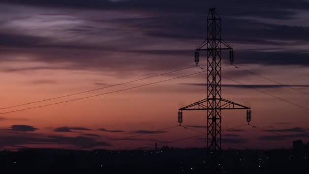 Проблеми Електрикою Вимкнення Енергетичної Системи України Російська Агресія Проти України — стокове відео