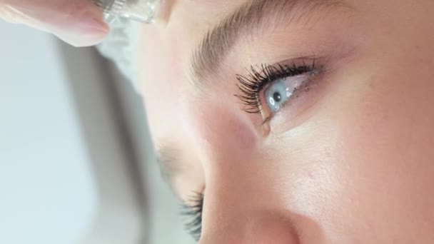 Procedimento Hidrostasia Vácuo Para Rejuvenescimento Facial Salão Beleza Profissional Vídeo — Vídeo de Stock