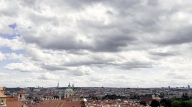 Prag Eski Kent panoraması, Çek Cumhuriyeti.