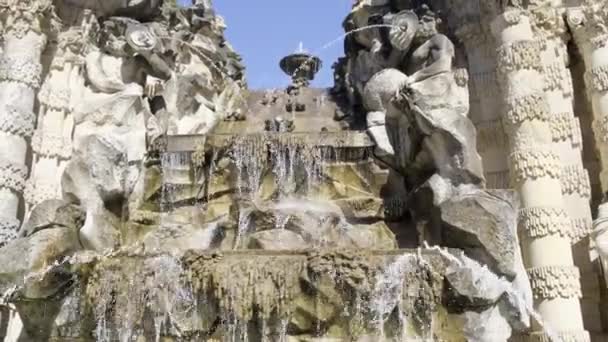 Dresden Németország Gyönyörű Építészeti Helyek Németország Egyik Legnagyobb Tudományos Kulturális — Stock videók
