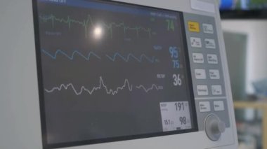 Operasyon monitörü. Ameliyat konsepti.