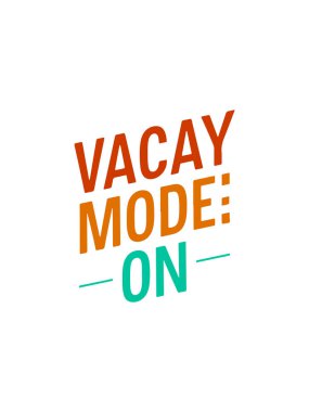 Vektör Tatil Tişörtü Tasarımı 