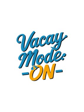 Vektör Tatil Tişörtü Tasarımı 