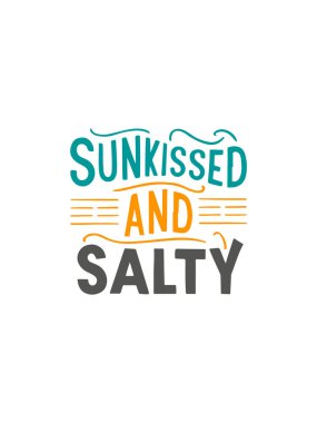 Vektör Tatil Tişörtü Tasarımı 