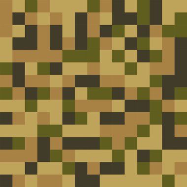 Küçük karelerden oluşan soyut piksel arkaplan mozaiği.