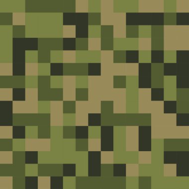 Küçük karelerden oluşan soyut piksel arkaplan mozaiği.