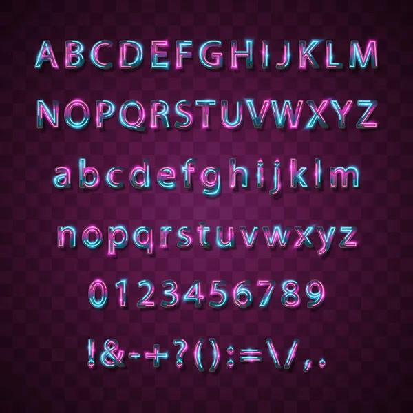 Alphabet Vector Font Collection — 스톡 사진