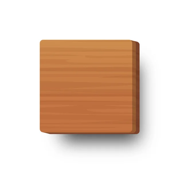 木横幅木材背景 棕色木材 — 图库矢量图片