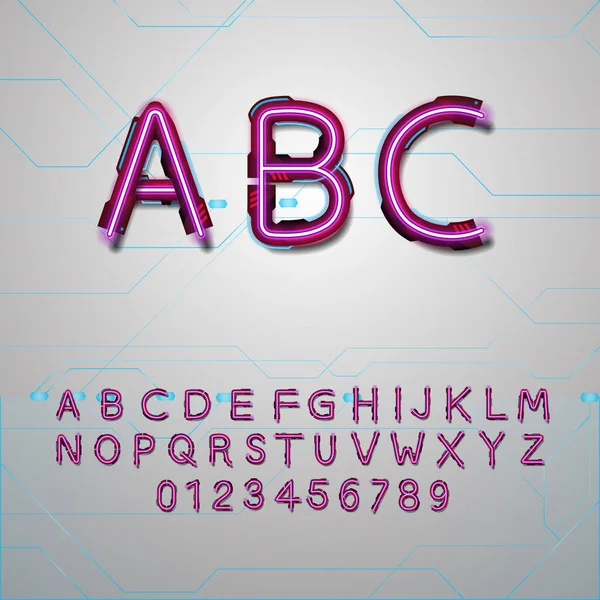 Alfabet Dekoracyjny Typograficzny Typograficzny Liternictwo Abc Zbiór Graficzny Tekst Wektor — Wektor stockowy