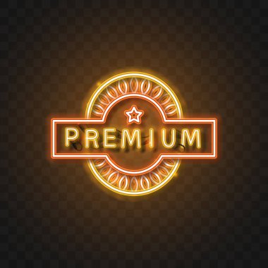 Premium etiket. Premium çıkartma. Premium tasarım.