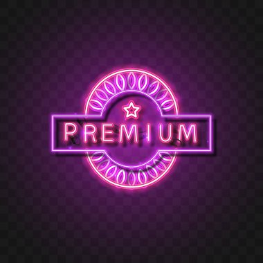 Çıkartma için premium etiket vektörü.