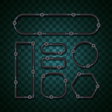 Sancak tasarım vektörü.