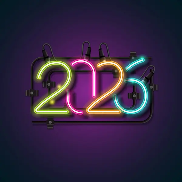 2026 basit selamlama tasarımı. 2026 Yeni Yıl. Mutlu Yıllar Arkaplanı 