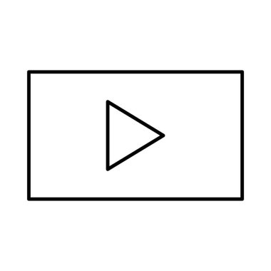 Video / Playvideo Simgeleri, vektör