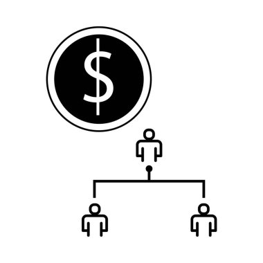 Investment icon. Containing investor, mutual fund, asset, risk management, economy, financial gain, interest and stock icons. Solid icon collection. clipart