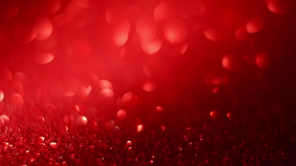 Абстрактный Разряженный Красный Фон Праздника — стоковое видео