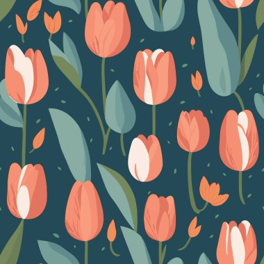 Soyut Lale Senfonisinin kusursuz desenleri, Üretken Yapay Zeka