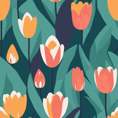 Soyut Lale Senfonisinin kusursuz desenleri, Üretken Yapay Zeka