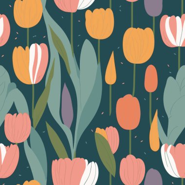 Soyut Lale Senfonisinin kusursuz desenleri, Üretken Yapay Zeka