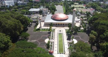 Sabilal Muhtadin Büyük Camii Banjarmasin, Güney Kalimantan, Endonezya