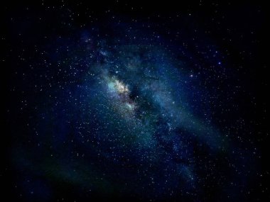 Samanyolu 17 Haziran 2023. Banjarbaru, Güney Kalimantan, Endonezya 'dan yakalandı.