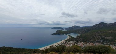 Sonbahardan itibaren Oludeniz 'de Mavi Göl, Fethiye, Trkiye  