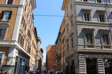 28 Temmuz 2018. Floransa, İtalya: İtalya 'nın sokakları ve binaları.
