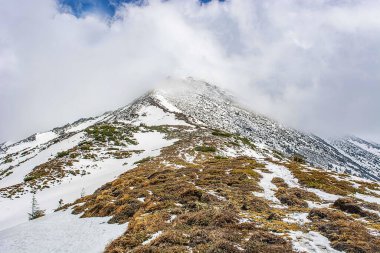 Karpat Dağları 'ndaki Ukrayna manzarası