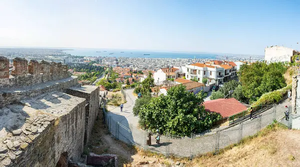 Yunanistan 'ın Selanik kentinin Panoraması