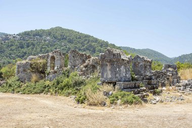 Türkiye 'de kamp tarzında fotoğraflar