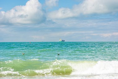 Le Havre şehrinde İngiliz Kanalı