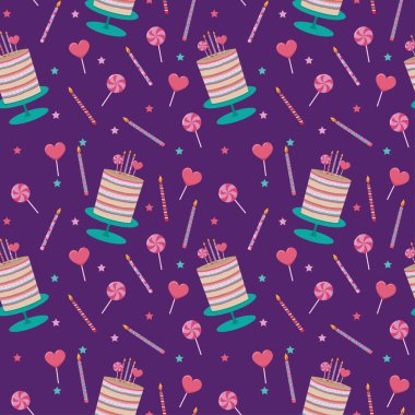 Renkli doğum günü tasarımlı, kusursuz doğum günün kutlu olsun.