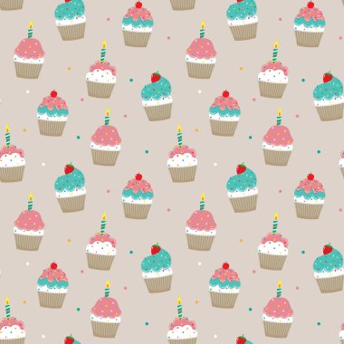 Kek tasarımı ve mum ışığıyla kusursuz desen