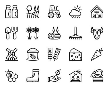 Tarım için özet simgeleri belirlendi.