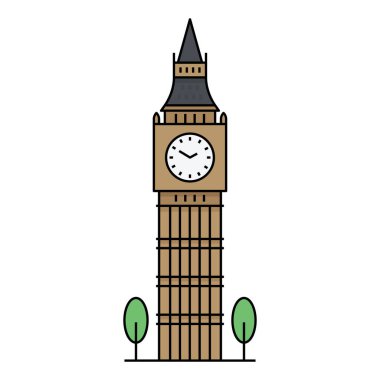 Big Ben London İngiltere 'nin dünyaca ünlü binası.