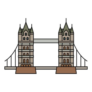 Tower Bridge İngiltere 'nin dünyaca ünlü binası..