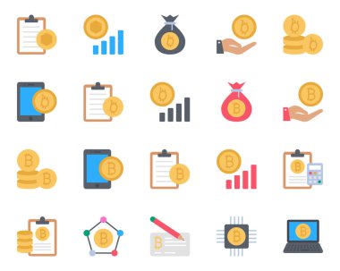 Şifreleme için düz renk simgeleri ayarlandı.