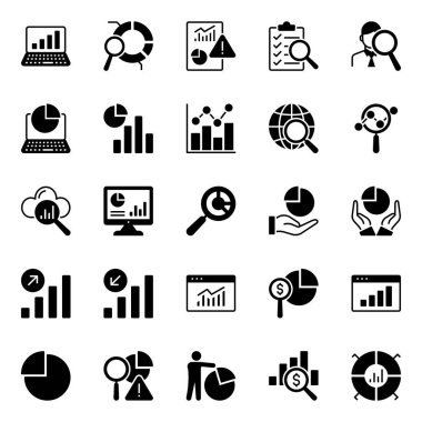 Analiz için simge simgeleri ayarlandı.